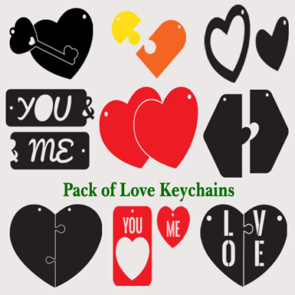 Keychain svg bundle