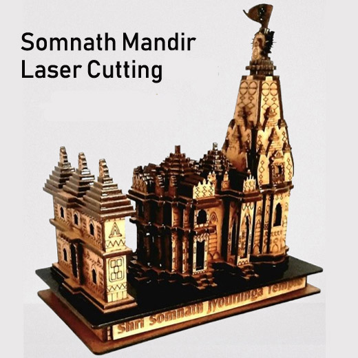 Somnath Mandir Laser Cutting Files