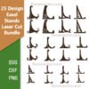 Easel Stands Laser Cut Bundle