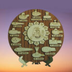 12 Jyoterlinga 2D Stand Laser Cutting File - DXF & CDR Format