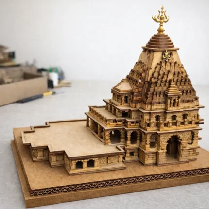 Mahakaleshwar Temple Laser Cutting Design - Dxf & Cdr Format