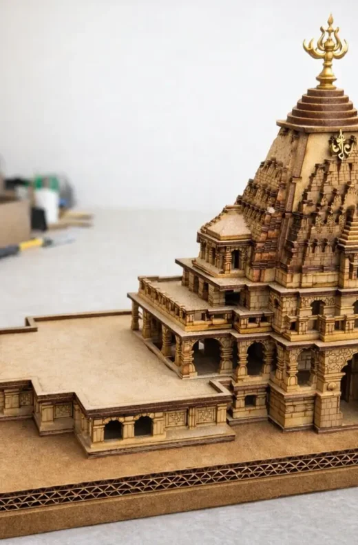 Mahakaleshwar Temple Laser Cutting Design File