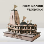 Vrindavan Prem Mandir Laser Cutting File -  DXF & CDR Format