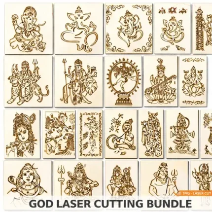 Gods DXF Files for Laser Cutting
