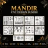 Mandir CNC Design Bundle