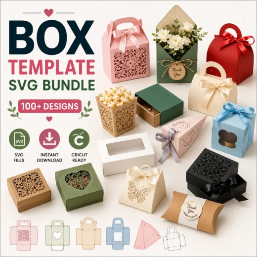 Box Template SVG