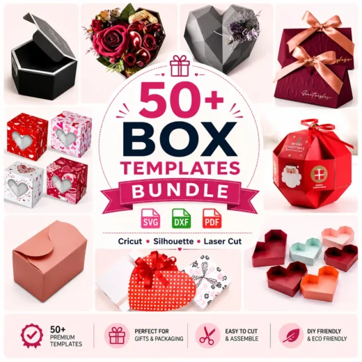 Packaging Box Templates Bundle | Digital Download