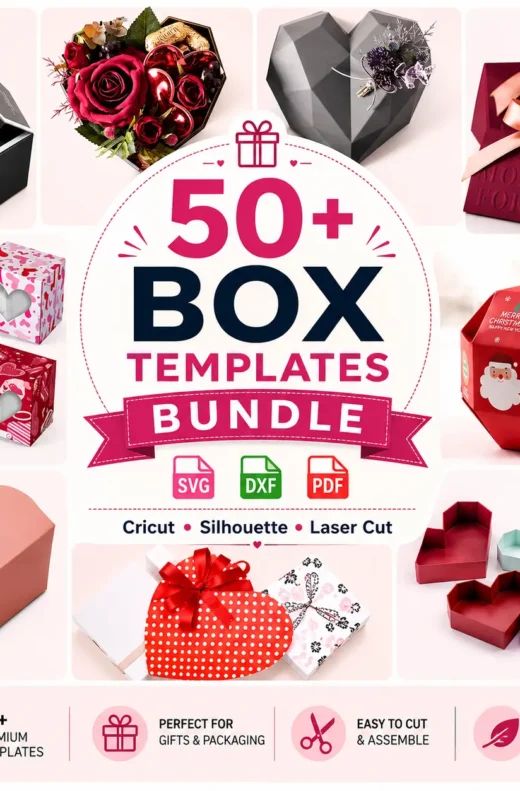 Packaging Box Templates Bundle | Digital Download